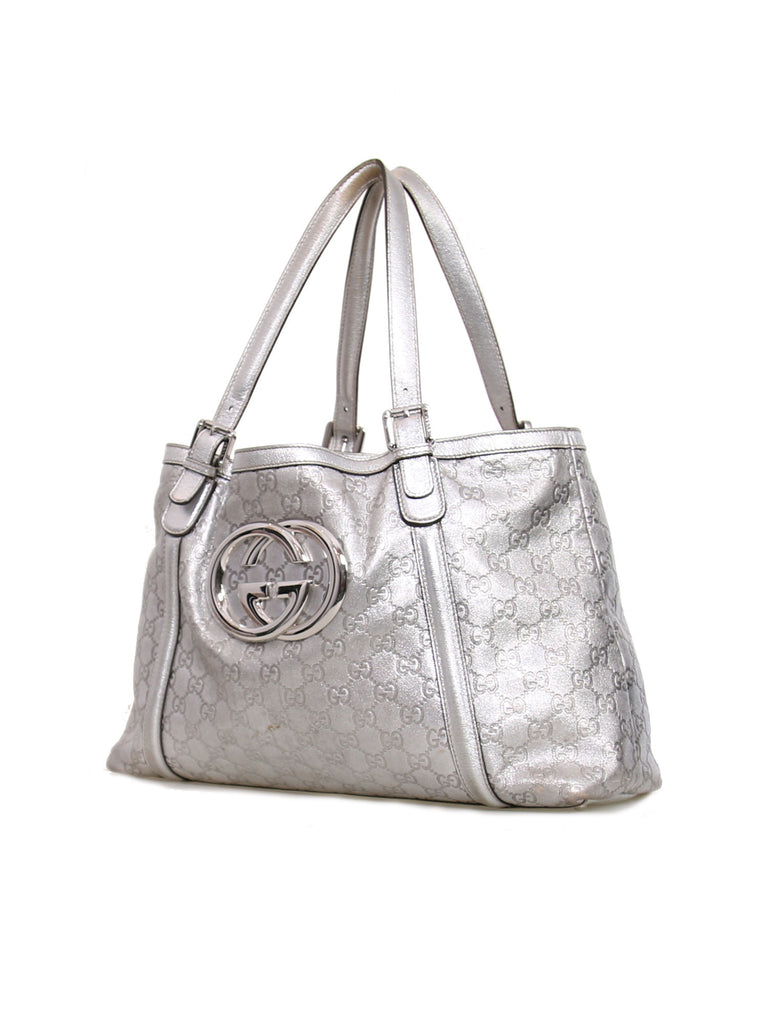 Gucci Metallic Guccissima Hobo