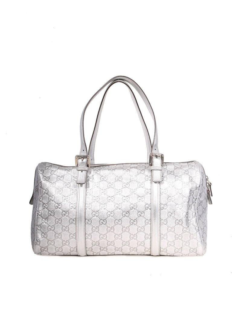 Gucci Metallic Guccissima Tote Bag