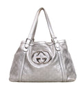 Gucci Metallic Guccissima Hobo