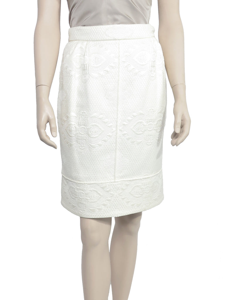 Louis Vuitton Embroidered Skirt