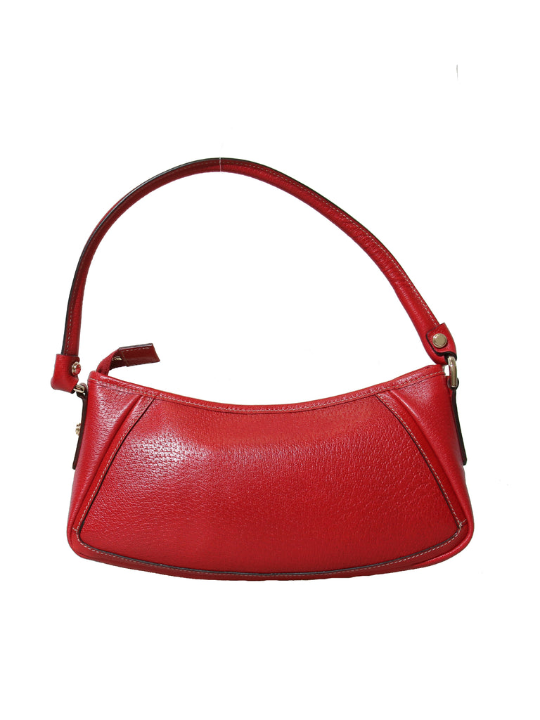 Gucci Leather D-Ring Abbey Pochette