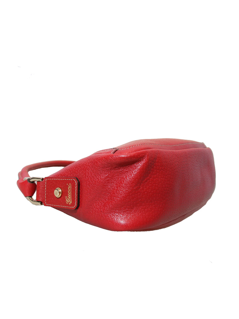 Gucci Leather D-Ring Abbey Pochette