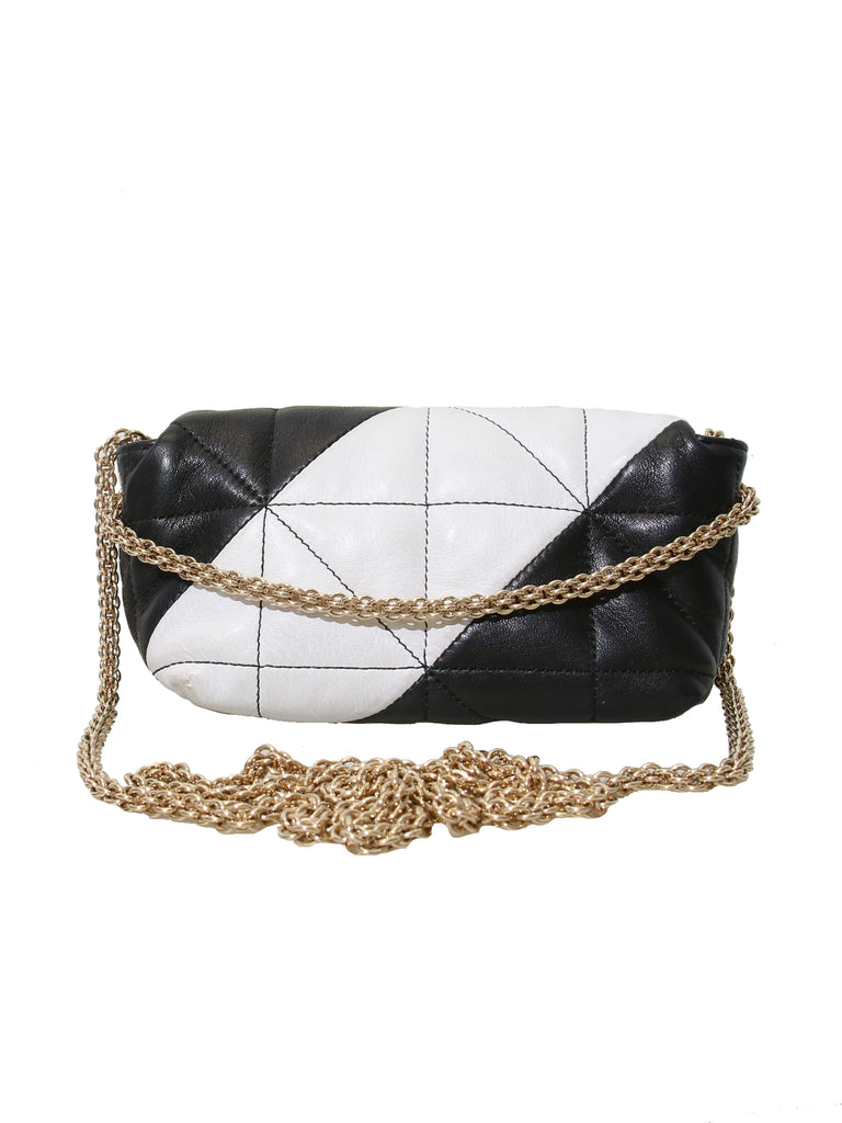 Sonia Rykiel Quilted Leather Cross Body Bag