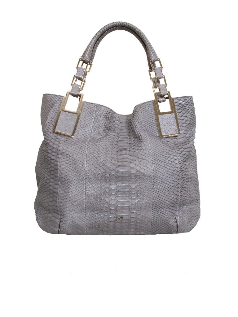Anya Hindmarch Snakeskin Hector Bag