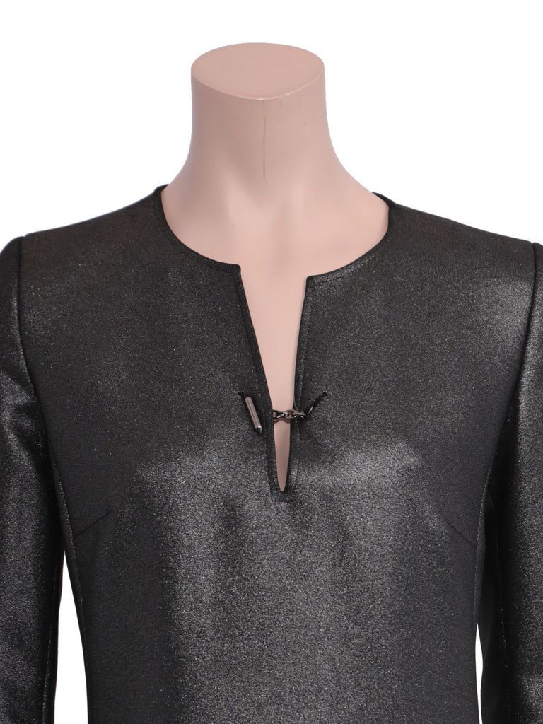 Barbara Bui Metallic Shift Dress