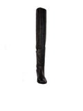 Stuart Weitzman Polished Leather Thigh-High Flat Boots