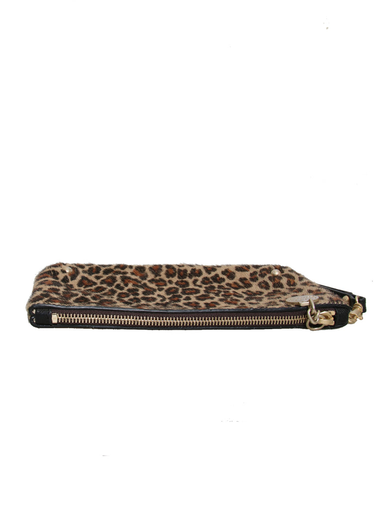 Stuart Weitzman Leopard Clutch Bag
