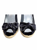 Stuart Weitzman Bow Wedges