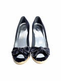Stuart Weitzman Bow Wedges