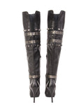 Stuart Weitzman Thigh-High Studded Boots