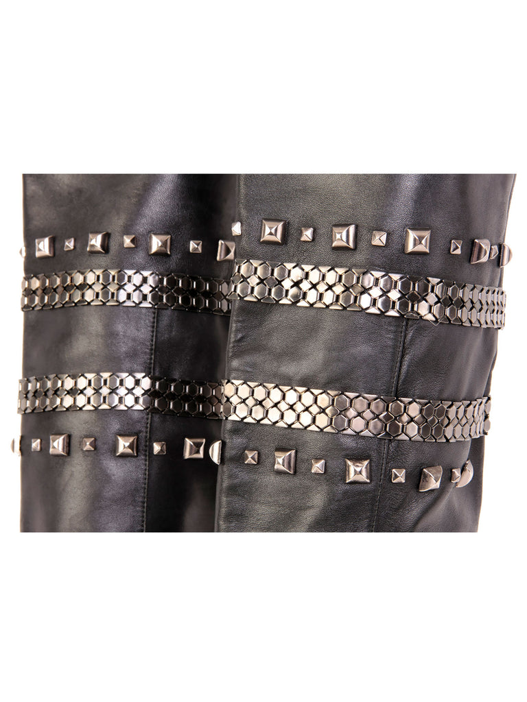 Stuart Weitzman Thigh-High Studded Boots
