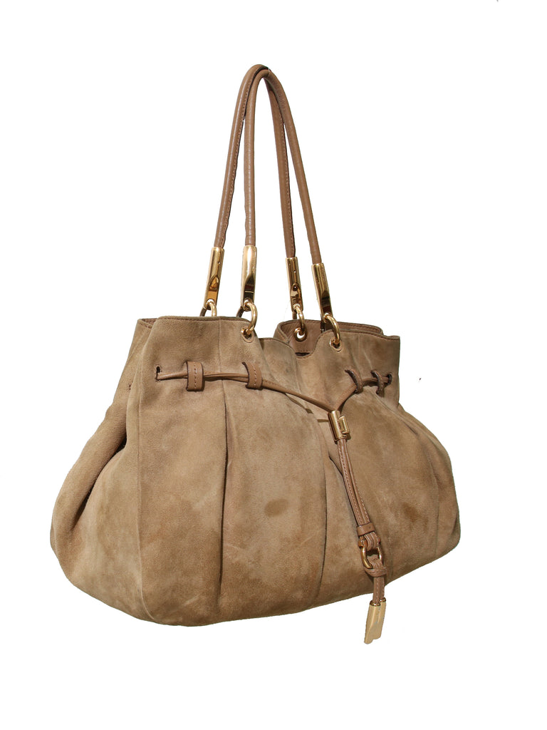 Salvatore Ferragamo Suede Shoulder Bag