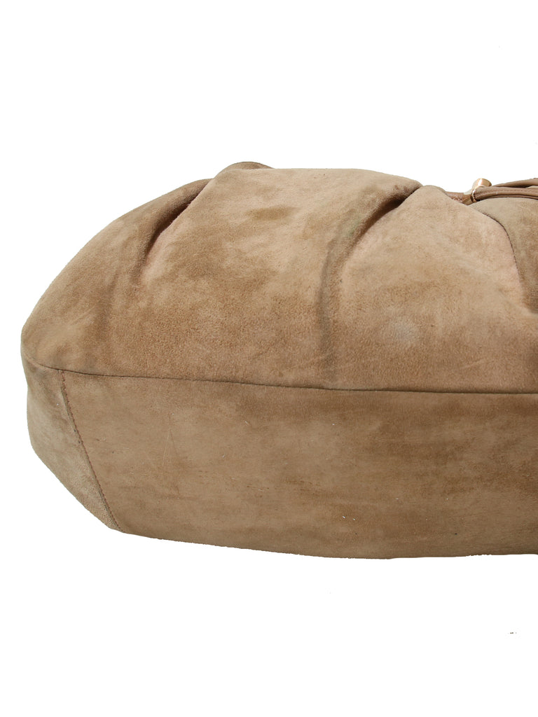 Salvatore Ferragamo Suede Shoulder Bag