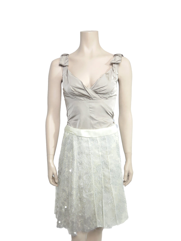 Louis Vuitton Silk Bow Top