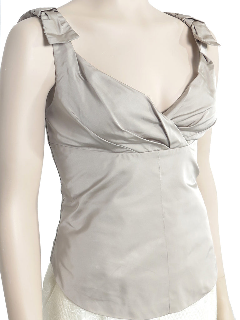 Louis Vuitton Silk Bow Top