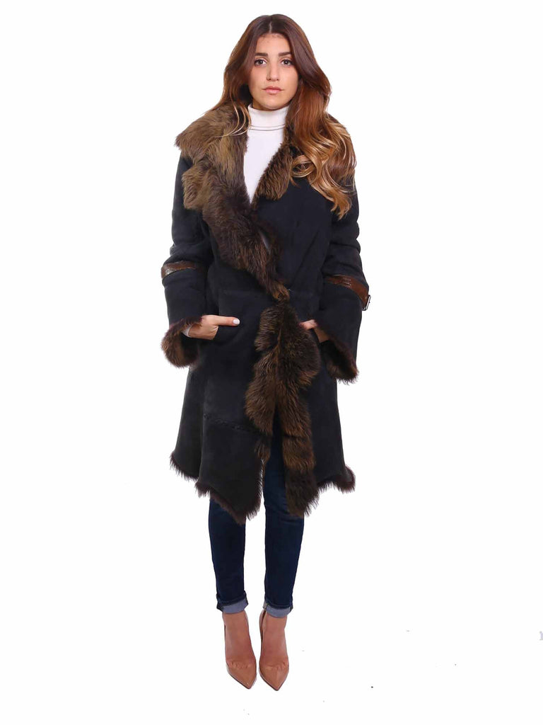 Long Shearling Coat