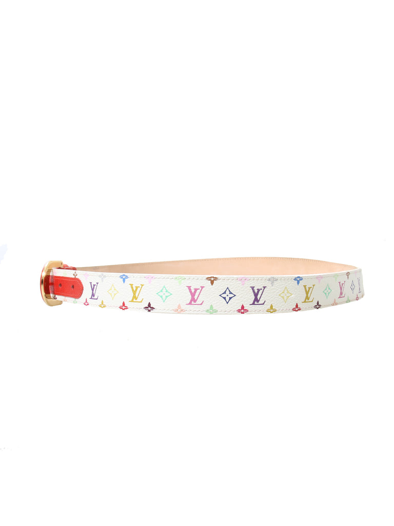 Louis Vuitton Takashi Multicolor Monogram Belt