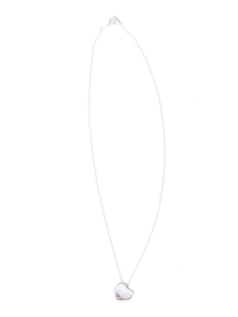 Tiffany & Co. Open Heart Pendant Necklace