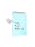 Tiffany & Co. Open Heart Pendant Necklace