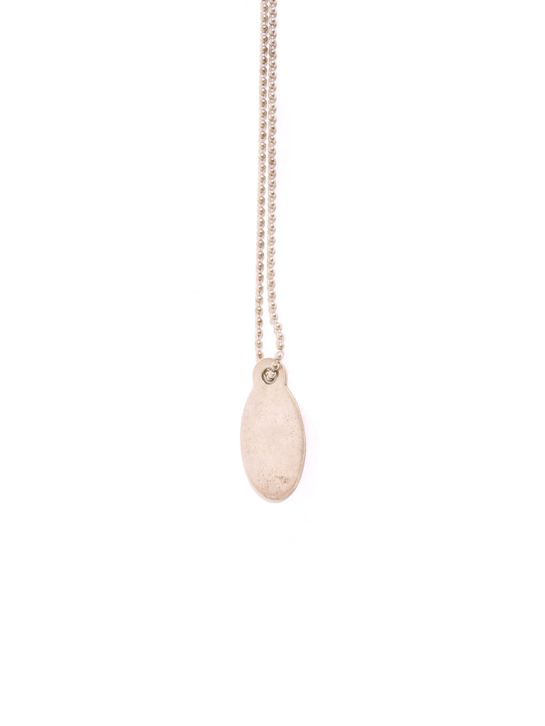 Tiffany & Co. Oval Tag Necklace