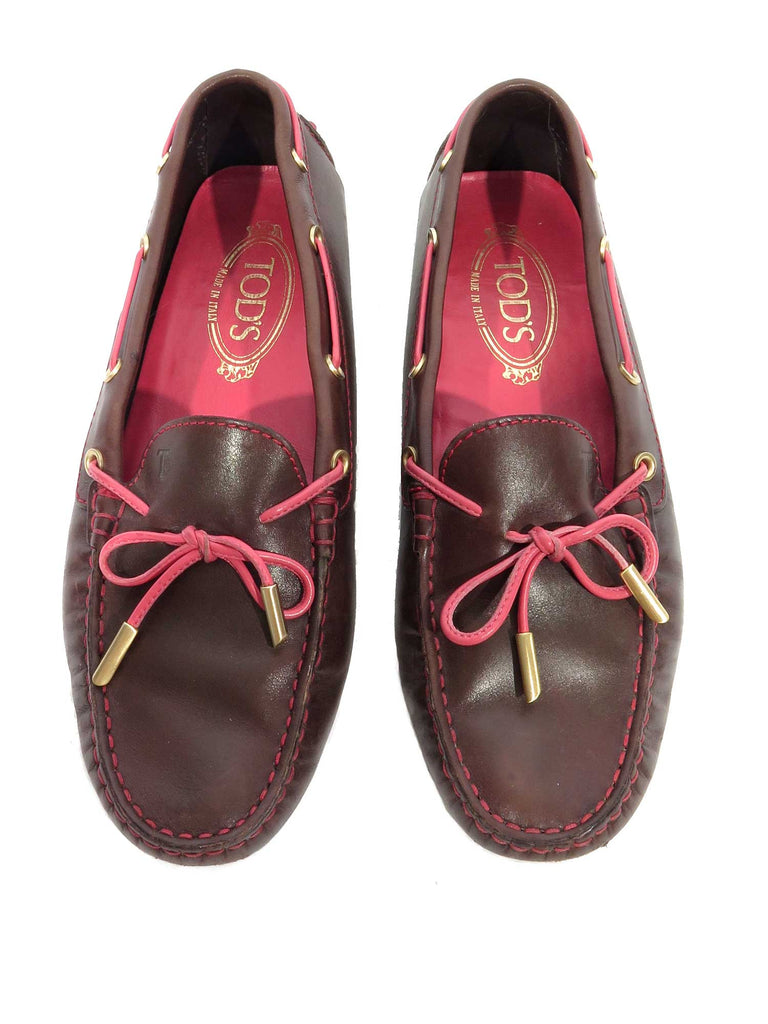 Tod's Gommino Driving Leather Loafers