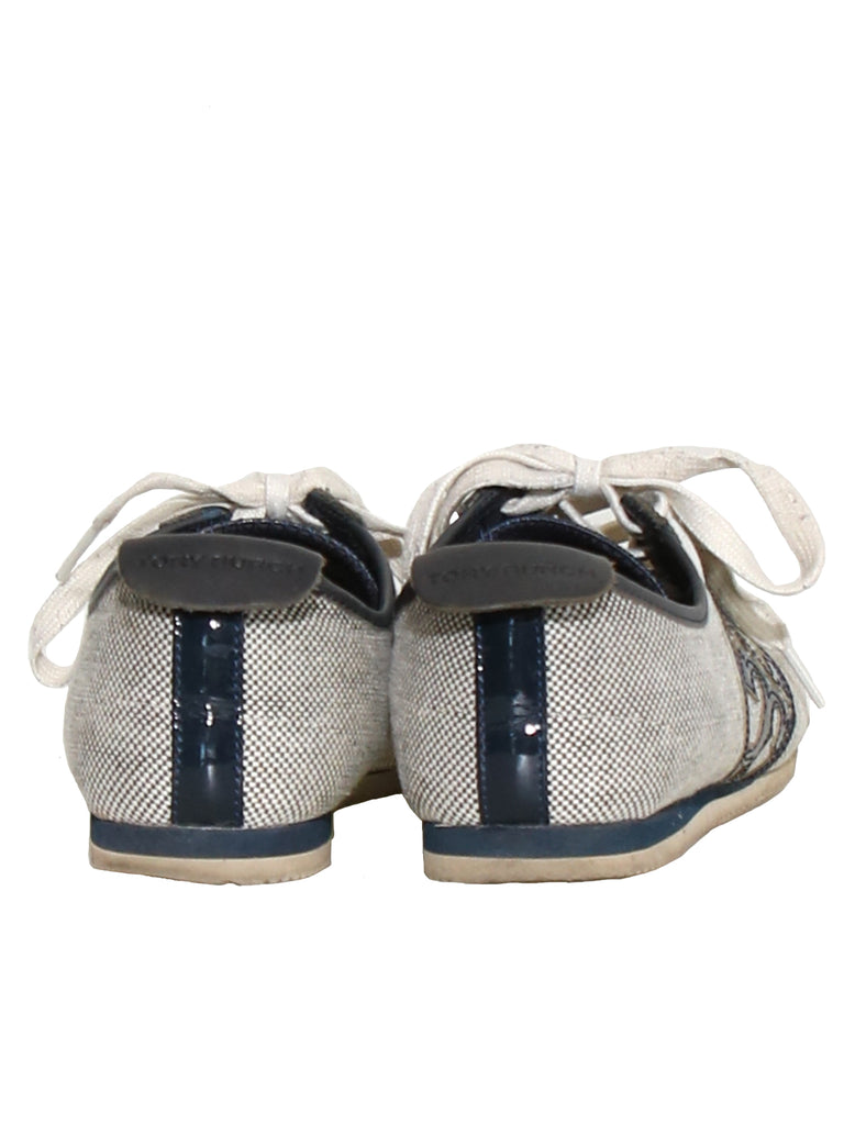 Tory Burch Logo Sneakers