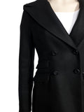 Mackage Hooded Leather Detail Coat