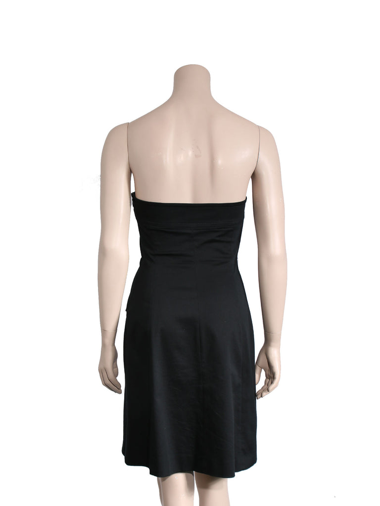 Moschino Strapless Bow Dress