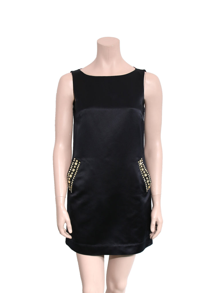 Valentino Silk Jewel Dress