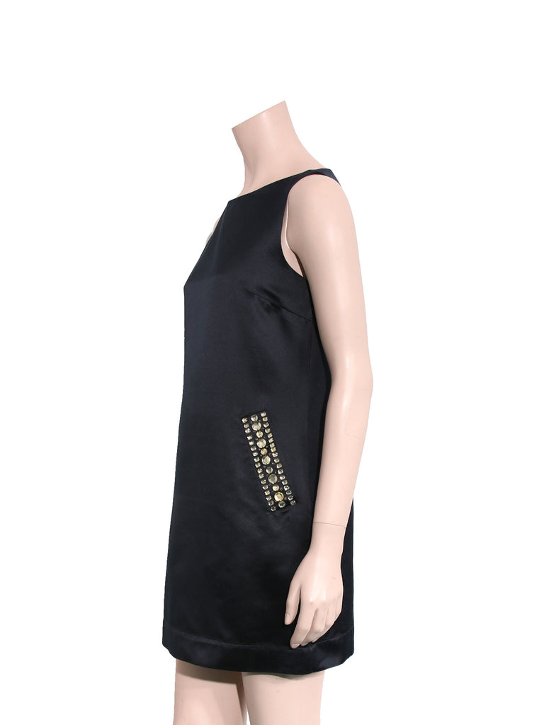 Valentino Silk Jewel Dress