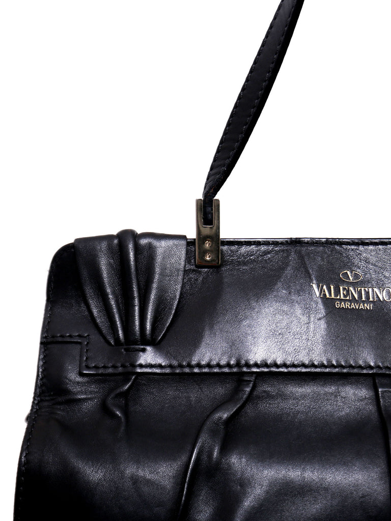 Valentino Aphrodite Leather Bow Bag