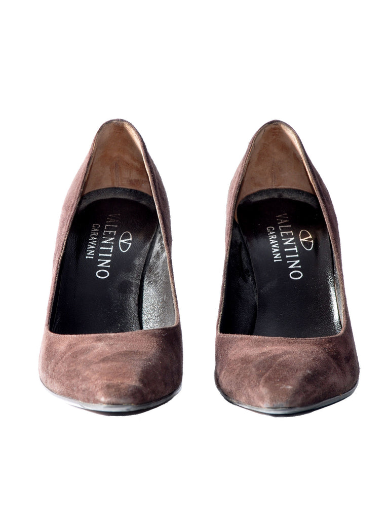 Valentino Leopard Suede Pump