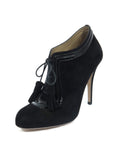 Valentino Suede Tassel Booties