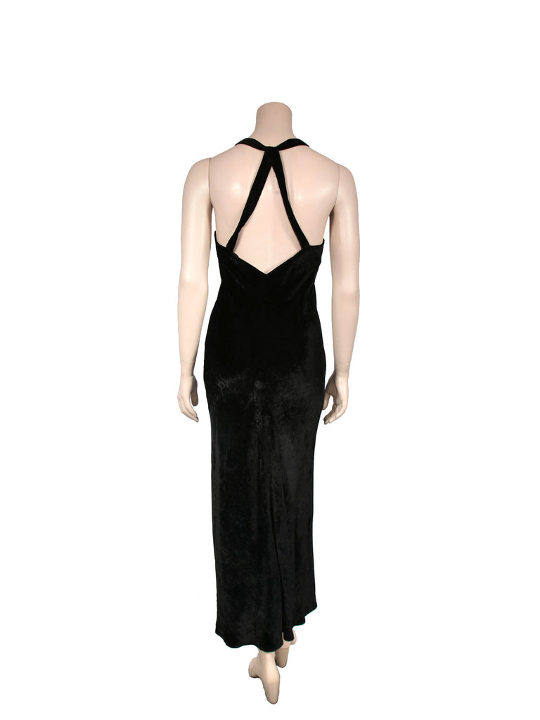 Calvin Klein Velvet Gown