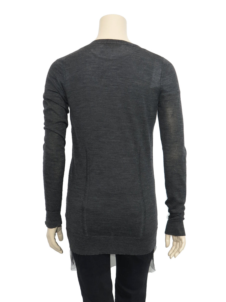 Vera Wang Jewelled Wool Cardigan