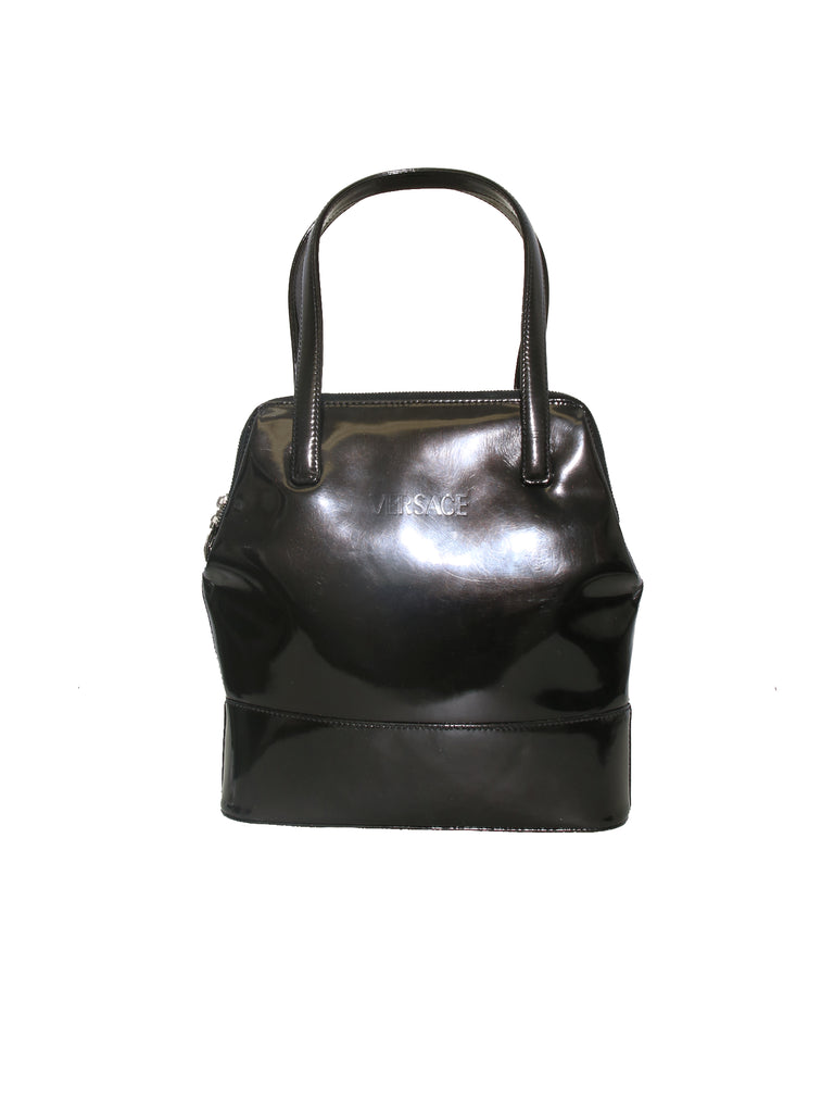 Versace Vintage Leather Shoulder Bag