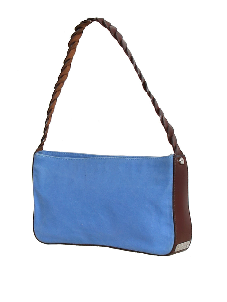 Versace Canvas Shoulder Bag