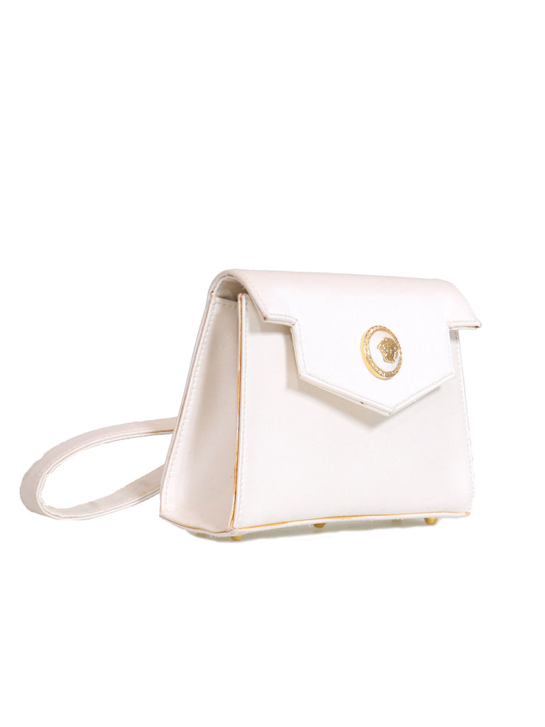 Versace Vintage Satin Mini Clutch Bag
