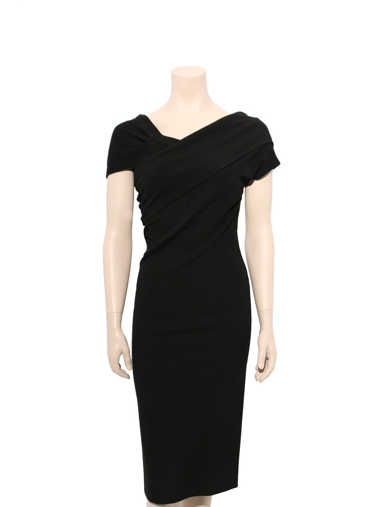 Versace Stretch Top Wrap Dress