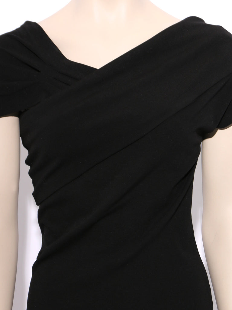 Versace Stretch Top Wrap Dress