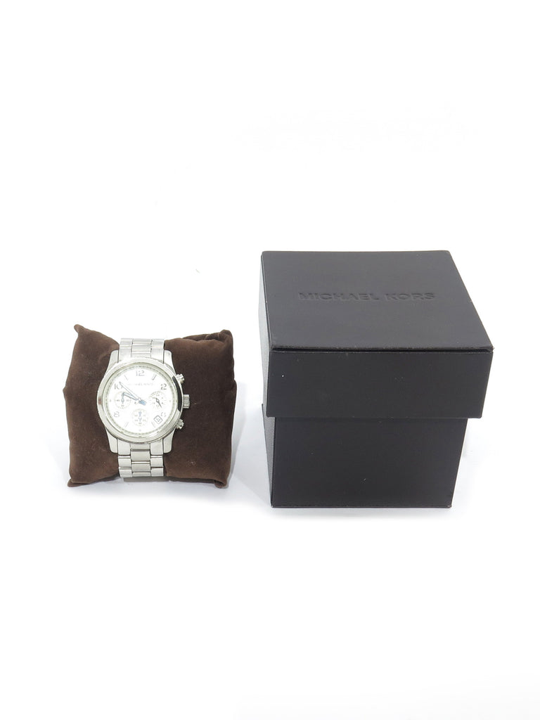 Michael Kors Runway Silver-Tone Watch