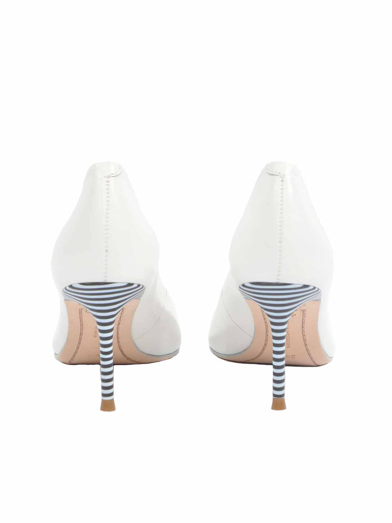 Sophia Webster Lola Pointed Leather Pumps