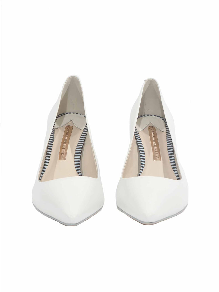 Sophia Webster Lola Pointed Leather Pumps