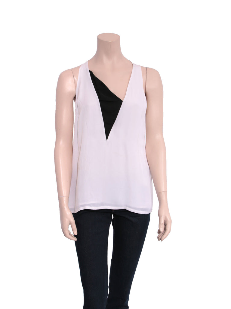 A.L.C. Sleeveless Silk Top