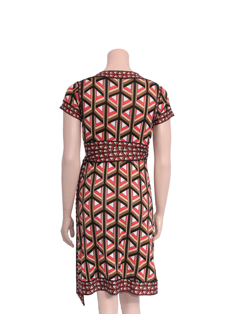 DVF Printed Wrap Dress