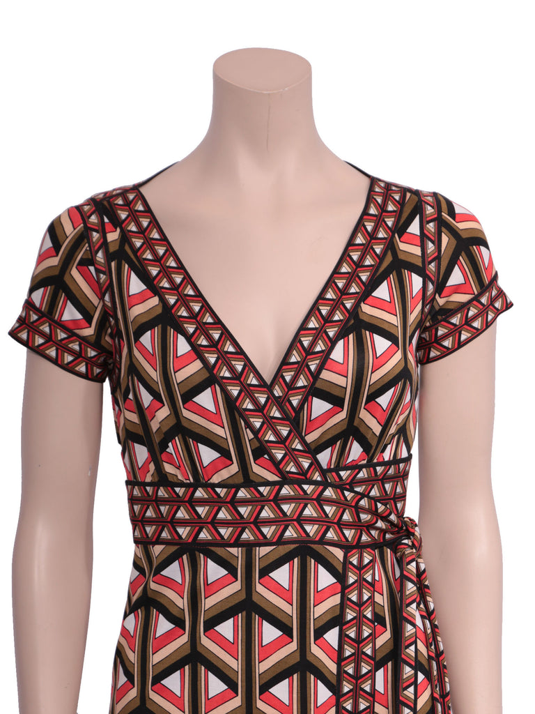DVF Printed Wrap Dress