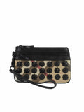 Burberry House Check Studded Wristlet