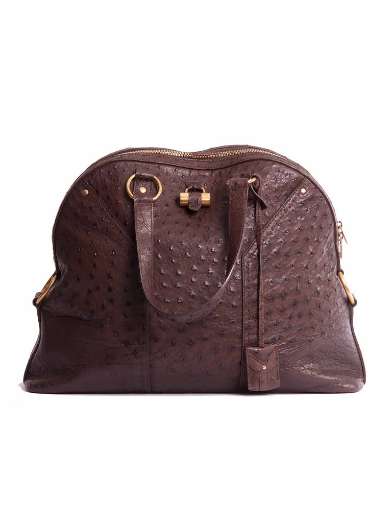 Saint Laurent Oversize Ostrich Muse