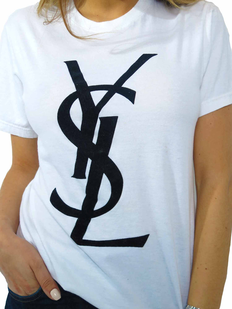 Yves Saint Laurent Logo T-Shirt