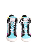 Giuseppe Zanotti Lorenz Suede Wedge Sneakers